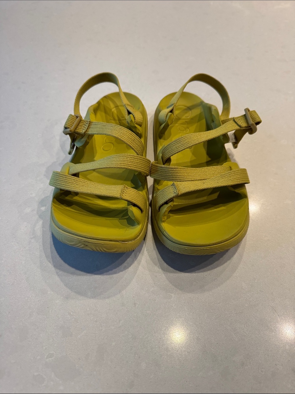 Chaco Kids women’s  Yellow Strap Sandals